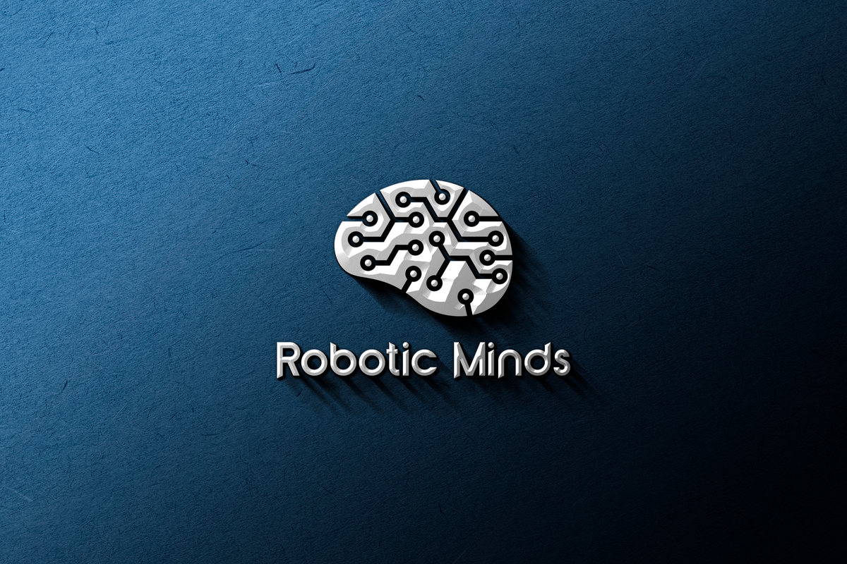 Selo metalizado oficial Robotic Minds Robotic Minds