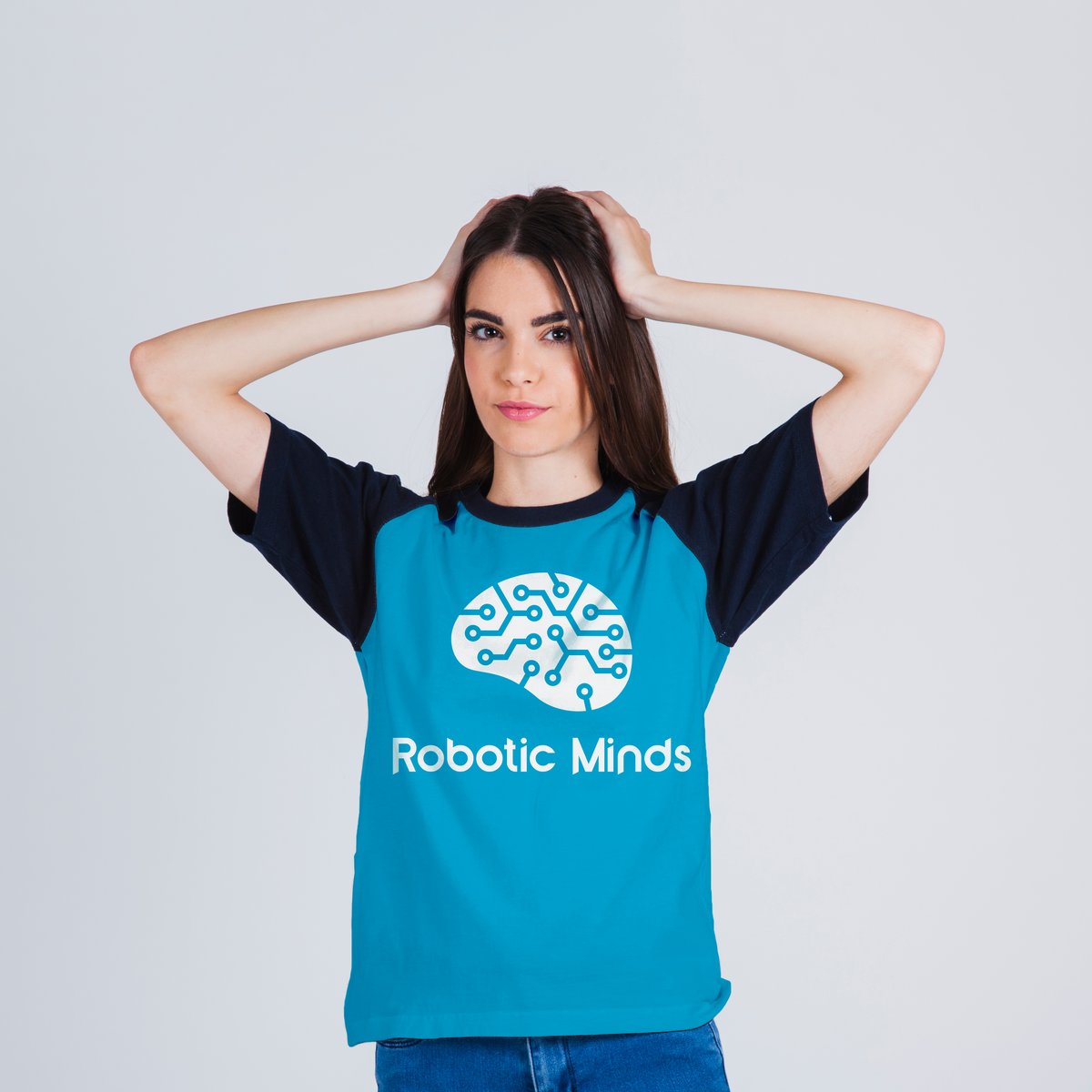 Camiseta oficial da equipe Robotic Minds Robotic Minds